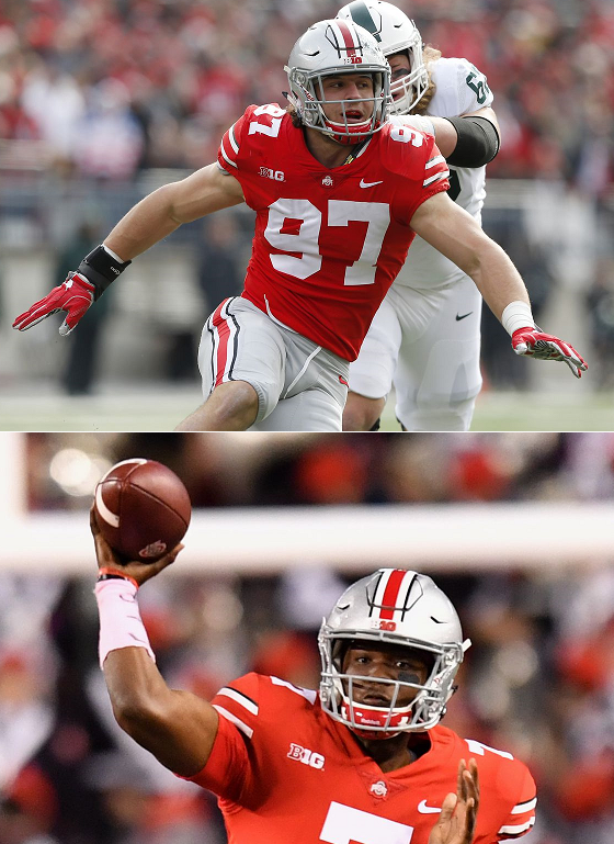  Nick Bosa vs. Dwayne Haskins 