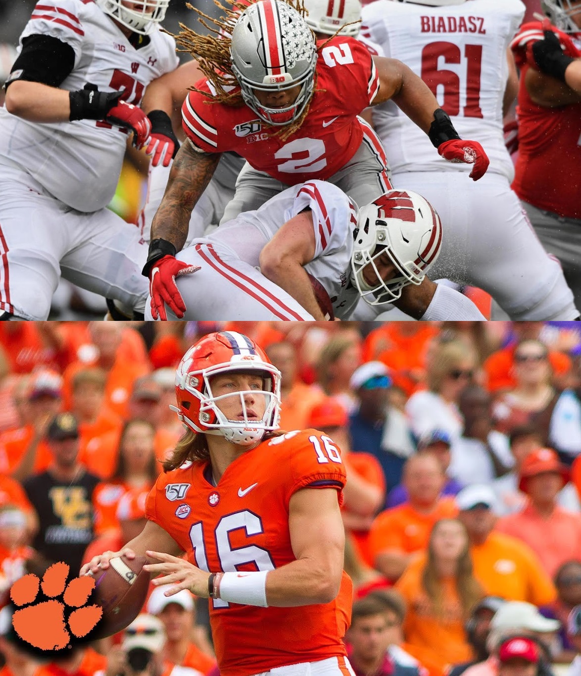  Trevor Lawrence vs. Chase Young