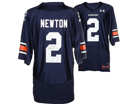 cam newton signed auburn jersey