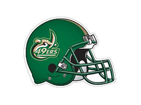 North Carolina Charlotte 49ers logo Iron On Patch