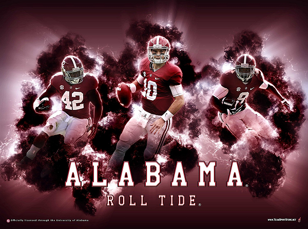  Alabama Roll Tide Poster