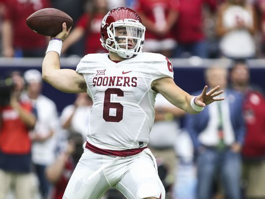 Baker Mayfield QB Oklahoma