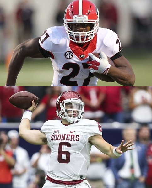 Nick Chubb vs. Baker Mayfield