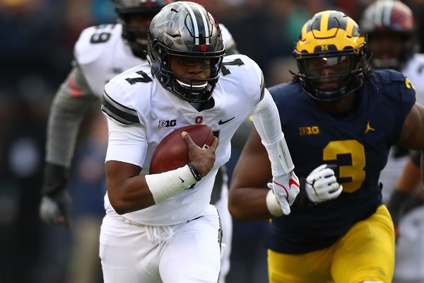 Dwayne Haskins Ohio State QB vs Michigan