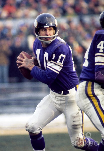 Fran Tarkenton QB Minnesota Vikings