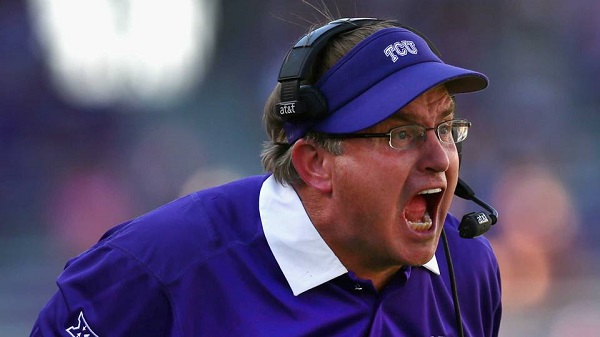 Gary Patterson Coach TCU Horned Owls