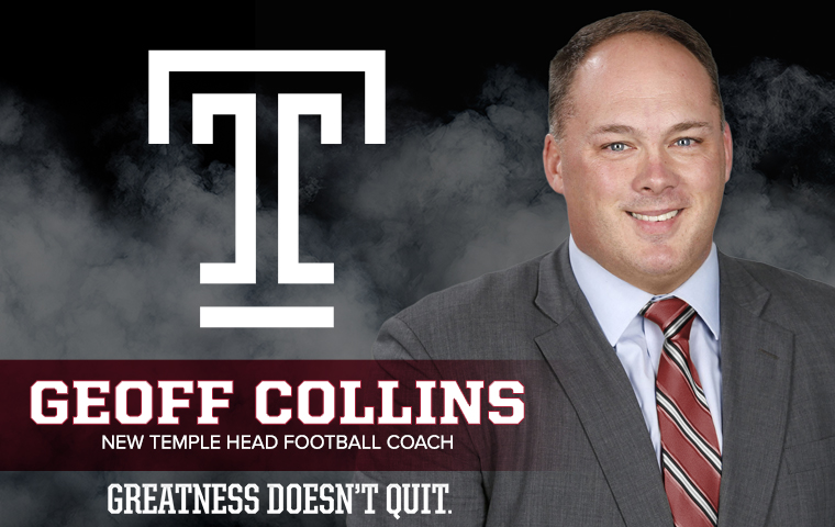 Geoff Collins Coach Temple