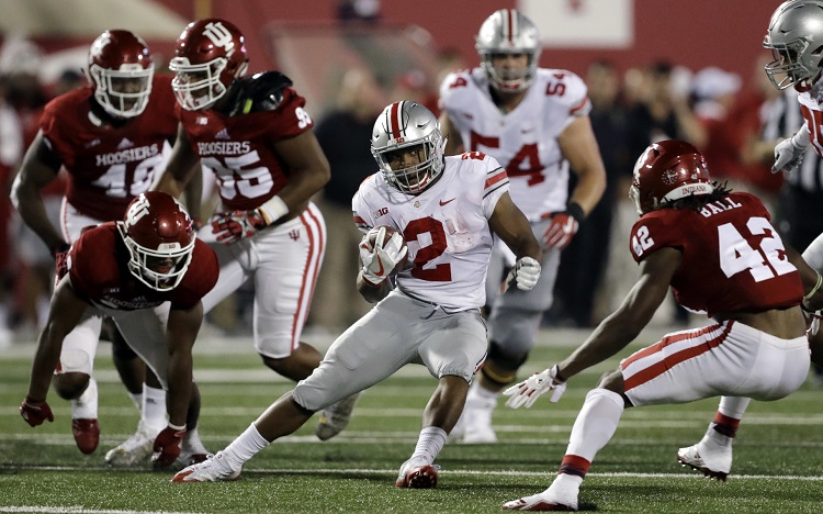 J K Dobbins Running Back Ohio State Buckeyes