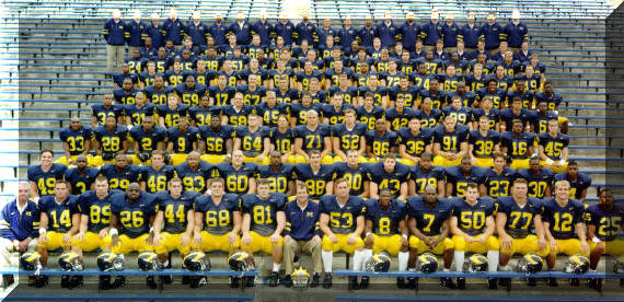 Michigan Wolverines Football Team 1997