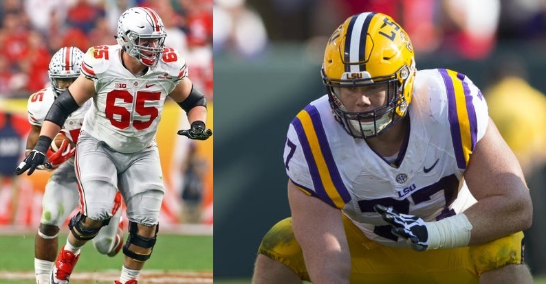 Pat  Elfein C Ohio State Ethan Pocic Center LSU