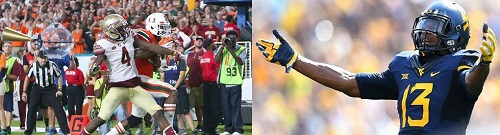Tavarus McFadden DB FSU Rasul Douglas DB WVU