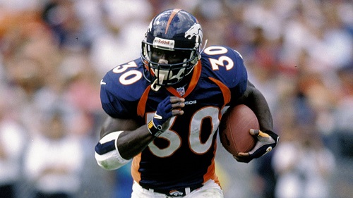 Pro Football Hall of Fame Running Back Terrell Davis