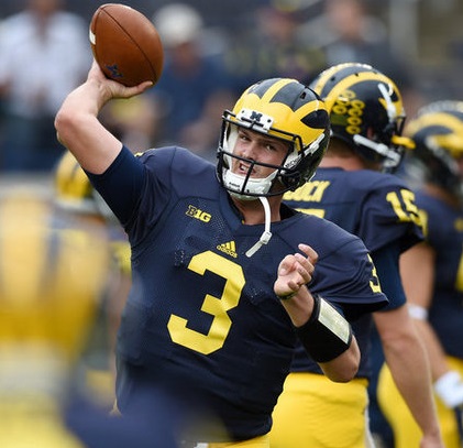 Wilton Speight QB Michigan